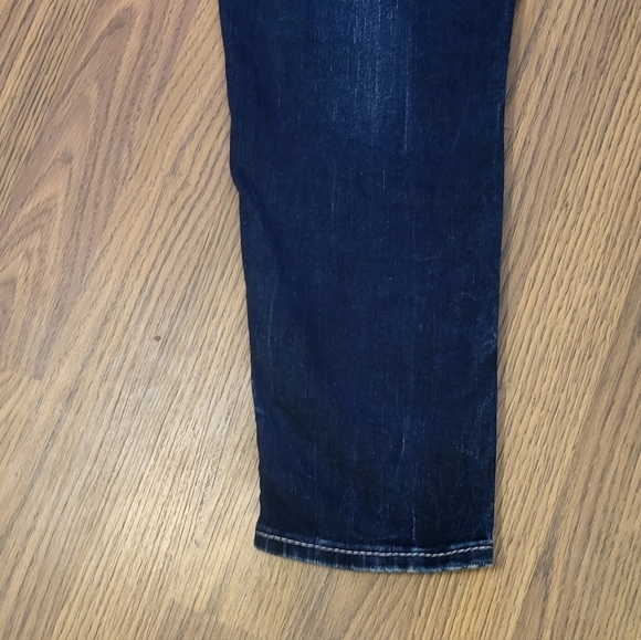Women’s Silver Jeans Co. Dark Blue Ankle Cropped Skinny W31L25 Stretch Denim B72 - Picture 9 of 11